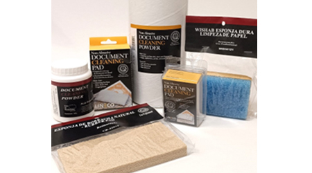 Borrachas para limpeza mecânica